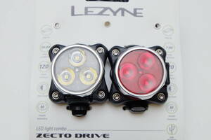 Бесплатная доставка Lezyne Zecto Drive Серебряная передняя задница задней линии USB -зарядка сопротивление