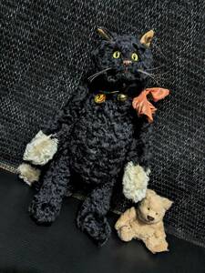 Lily Bear Vandepaepeliere Liliane Cat Junior　43cm　ベルギー作家　/ テディベア アーティストベア