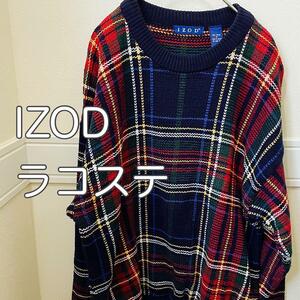 IZOD コットンニット　ラコステ　ニット　ビンテージ　希少