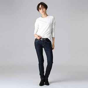 JET SANTAMONICA デニム ジェット Dark Clean Bolt Pocket Skinny スキニーデニム