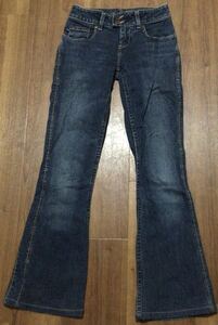 Silver Jeans ブーツカット デニムパンツ W24★ジーンズ ストレッチ LA セレブ カナダ製