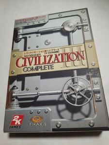 CIVILIZATION III シヴィライゼーション 3 コンプリート 完全日本語版　CDキーがいるのかどうか不明の為ジャンク 0604