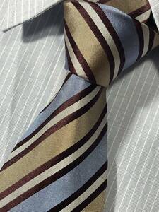  beautiful goods "FENDI" Fendi stripe brand necktie 306293
