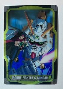 即決 機動戦士ガンダム 森永ウエハースカード Gガンダム ドモン カッシュ ゴッドガンダム