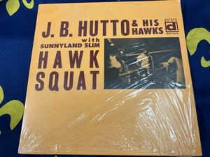 J.B.Hutto* unopened LP/US record [J.B. hat -~Hawk Squat]