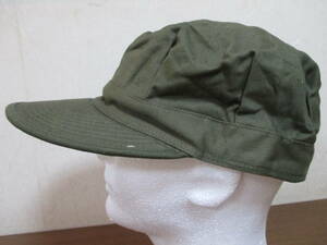  postage 185 jpy unused the US armed forces America army M1951 M51 OG107 utility cap 7 1/2 60cm morning . war Vietnam war hat OD color 