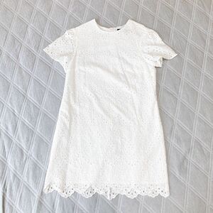 ZARA ザラ　コットンレースワンピース　M