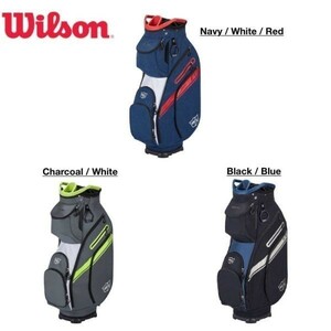 ★新品★送料無料★ ウィルソン Wilson EXO II カートバッグ Black / Blue