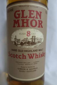 閉鎖蒸溜所 古酒 グレンモール 8年 40% 750ml ゴードン&マクファイル Glen Mhor GM Gordon & Macphail