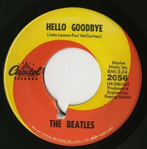 【ロック 7インチ】The Beatles - Hello Goodbye / I Am The Walrus [2056]