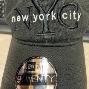 NEW ERA NYCロゴ　キャップ 男女兼用