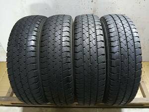 T229 195/80R15LT グッドイヤー CARGO PRO 夏タイヤ 溝有り良品 中古売切り4本SET 法人向け送料安