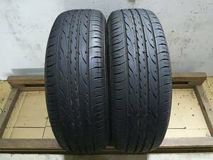 T243 205/65R15 ダンロップ ENASAVE EC203 夏タイヤ 溝有り良品 中古売切り2本SET 法人向け送料安