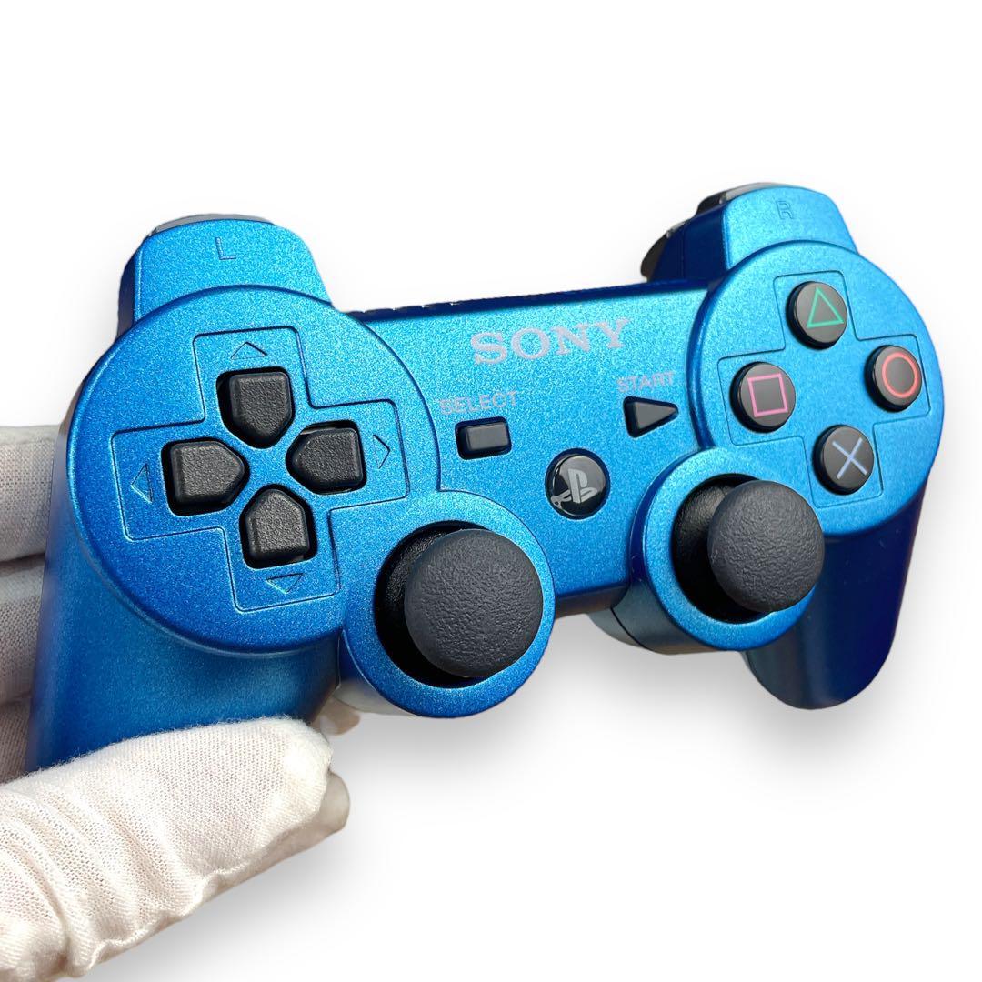 美品 SONY PS3 プレステ3 PlayStation3 本体 青 CECH-3000B SB