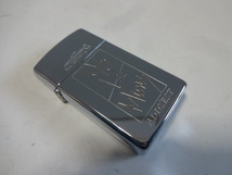 Zippo ジッポー ADDZEST 1996年 日産 スカイラインGT-R ルマン24時間 記念品 非売品 クラリオン スリムジッポー 未使用品 綺麗です_画像2