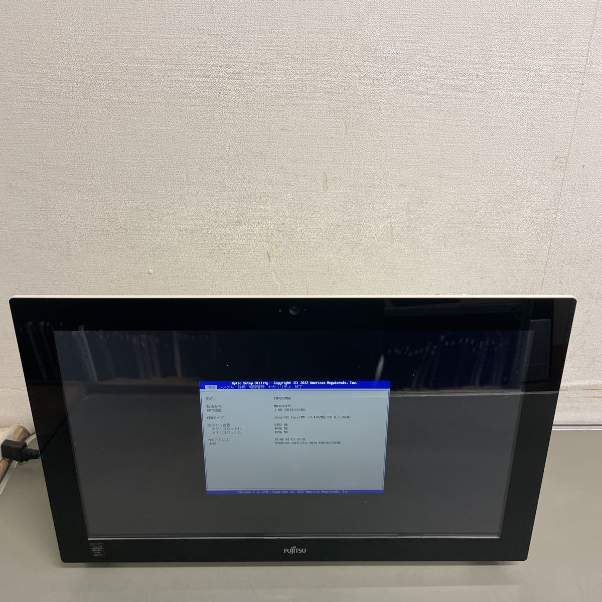 ユ14 FUJITSU WH77/M FMVW77MWG Core i7 4702MQ メモリ8GB - JChere