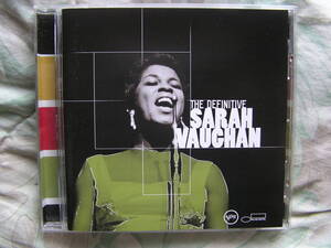 ◇ベスト・オブ・サラ・ヴォーン Definitive Sarah Vaughan ■全16曲♪ジャズ・ジャイアンツ決定盤シリーズ