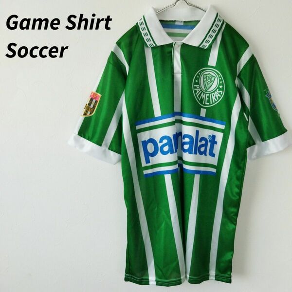 激レア 美品 パルメイラス Palmeiras　ユニフォーム　ゲームシャツ　サッカーユニフォーム 90s vintage
