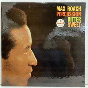 ●即決LP Max Roach / Percussion Bitter Sweet as8 j37388 米盤、StereoオレンジAbc Paramountレーベル、LW/Bellsound刻印 
