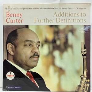 ●即決LP Benny Carter / Additions to Further Definitions as9116 j37490 米オリジナル Vangelder ベニー・カーター