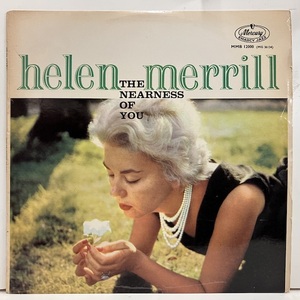 ●即決VOCAL LP Helen Merrill / Nearness of You Mmb.12000/Mg36134 jv4590 英オリジナル、Mono BILL EVANS 