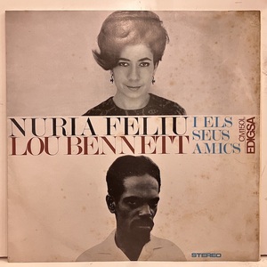 ●即決VOCAL LP Nuria Feliu Lou Bennett / I Els Seus Amics CM150L jv4593 スペイン・オリジナル ヌリア・フェリ