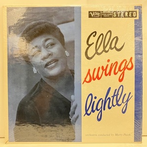 ●即決VOCAL LP Ella Fitzgerald / Ella Swings Lightly mgvs64021 jv4608 米盤、Mgm/Stereo エラ・フィッツジェラルド BUD SHANK