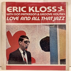 ●即決LP Eric Kloss / Love And All That Jazz Pr7469 j37232 米オリジナル、紺Trident Mono Vangelder刻印 エリック・クロス 