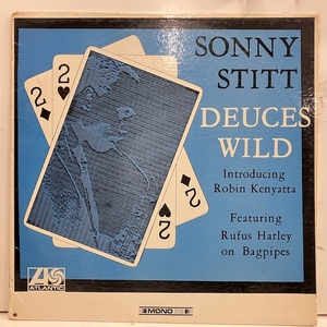 ●即決LP Sonny Stitt / Deuces Wild 3008 j37290 米盤、枠付き赤紫Mono ソニー・ スティット