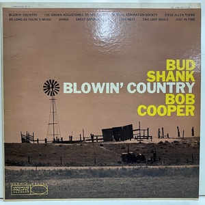 ●即決LP Bud Shank Bob Cooper / Blowin Country Wp1277 j37292 米オリジナル、黒銀堕円Wp Dg Mono 