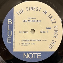 ●即決LP Lee Morgan / the Rajah bst84426 j37438 米オリジナル リー・モーガン の66年録音85年発表作品 _画像3