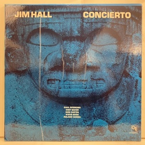 ●即決LP Jim Hall Chet Baker / Concierto cti6060s1 j37464 米盤 Vangelder刻印 ジム・ホール b1に瞬間的なバックノイズ聞かれる箇所