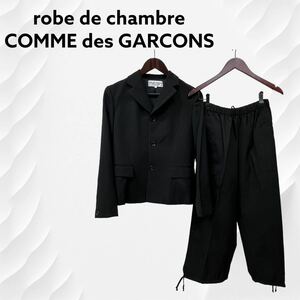 robe de chambre COMME des GARCONS ローブドシャンブル コムデギャルソン 星 スター転写 ジャケット＆パンツ RK-J003