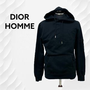 DIOR HOMME ディオールオム 19AW ロゴパッチ プルオーバー パーカー メンズ 933J600D0531