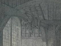 レンブラント・ファン・レイン(Rembrandt)神聖 聖家族 銅版画(エッチング 版画)シート作品 検 ルーブル美術館 s22052202_画像4