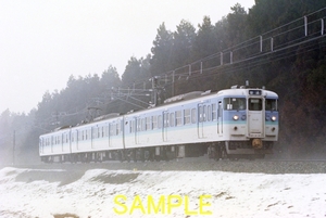 ☆90～00年代鉄道9jpgCD[115系長野色3連(信越本線(現妙高はねうまライン)関山～二本木)]☆