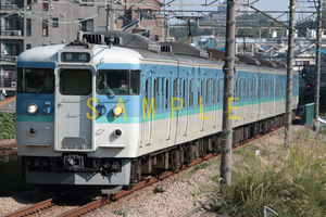 ☆00～10年代鉄道10jpgCD[115系長野車C編成6連(中央東線高尾～相模湖、小名路踏切下り、C11・C12編成)]☆