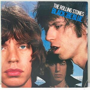 R131306▲US盤 ローリング・ストーンズ/BLACK AND BLUE LPレコード THE ROLLING STONES/OCO 79104/溝有