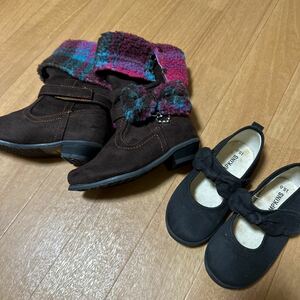 Обувь для девочек ★ ленточные дальние ботинки и формальные обувь с страном 15,0 см.