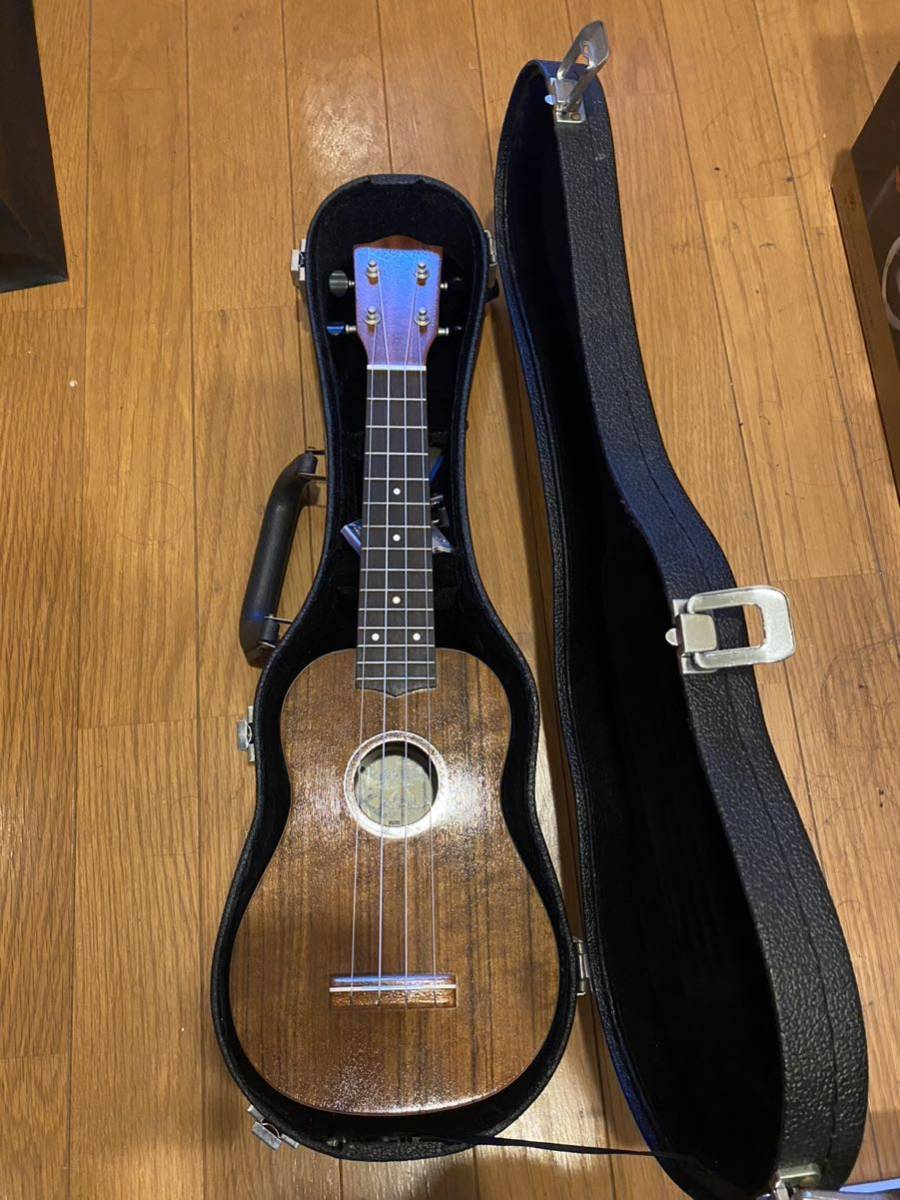 極美品】KA'ALA カアラ KU-50 ソプラノウクレレ カーリー杢 ハワイアン