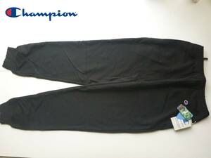 新品 Champion（チャンピオン）★メンズ 黒 刺繍ロゴ付き スウェットパンツ　M