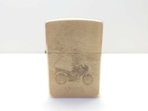 zippo　1995年　ジッポー バイクデザイン ゴールド 単車　オートバイ　旧車　 56A00EA