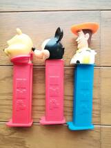 ペッツ　PEZ　ミッキー　プーさん　トイストーリー　ウッディ　３本セット_画像2