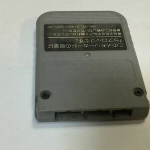 プレステーション メモリカード SCPH-1020 2F6FD 9906の画像1