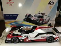 スパーク 1/18 TOYOTA TS050-HYBRID No8 Winner LM 2020_画像1