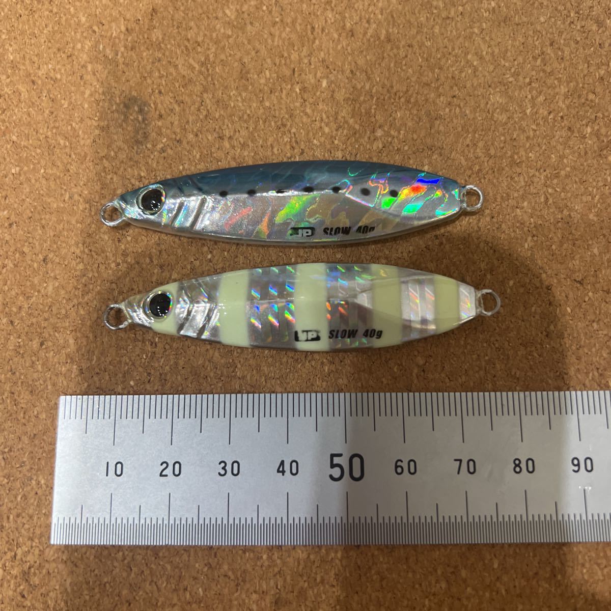 J-740 中古美品 メジャークラフト ジグパラ スロー 40g 2本セット