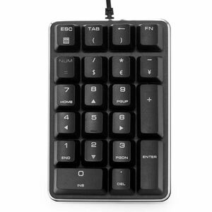 USBテンキーパッド メカニカルUSB有線テンキーパッド ブラウンスイッチ　テンキーボード