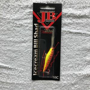 アイスクリームビルシャッド　JB20周年記念　マットレッドホットタイガー