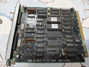 NEC PC98用RS-232C拡張インターフェースボード　PC-9861/K u230614B