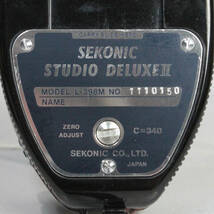 031028 【動作OK セコニック】 SEKONIC STUDIO DELUXE L-398 セコニック スタジオデラックス_画像4